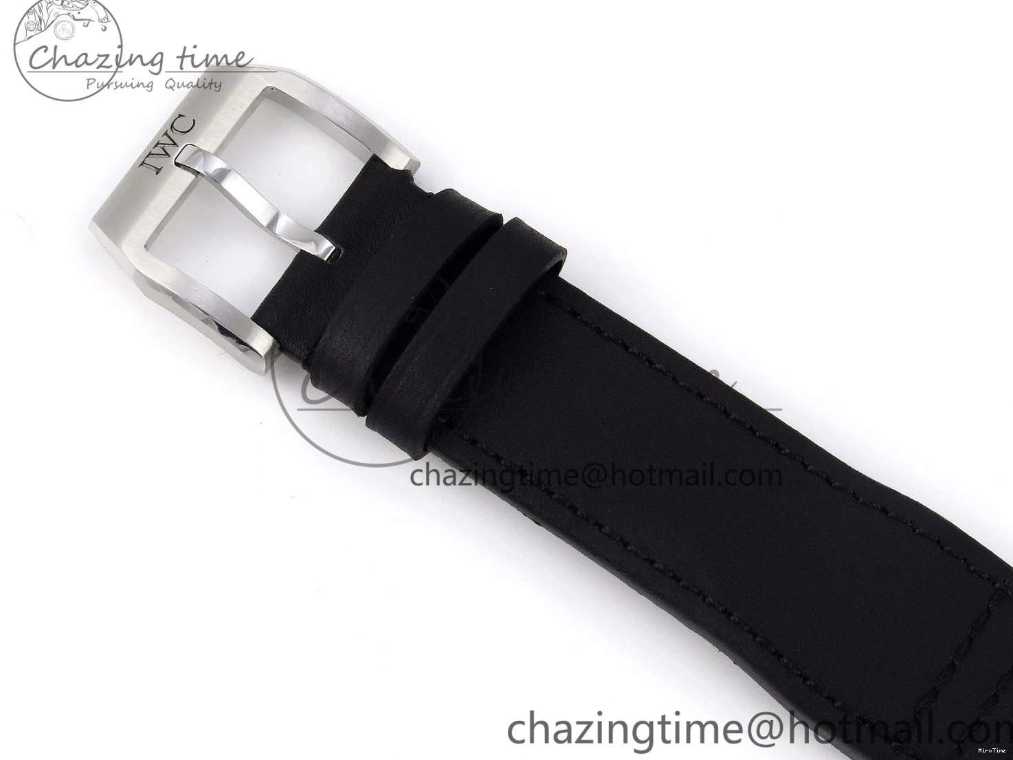 MIROTIME 0210 Pilot Mark XX IW328201 ZF 1:1 Best Edition Black Dial on Black Leather Strap A Affordable 7028